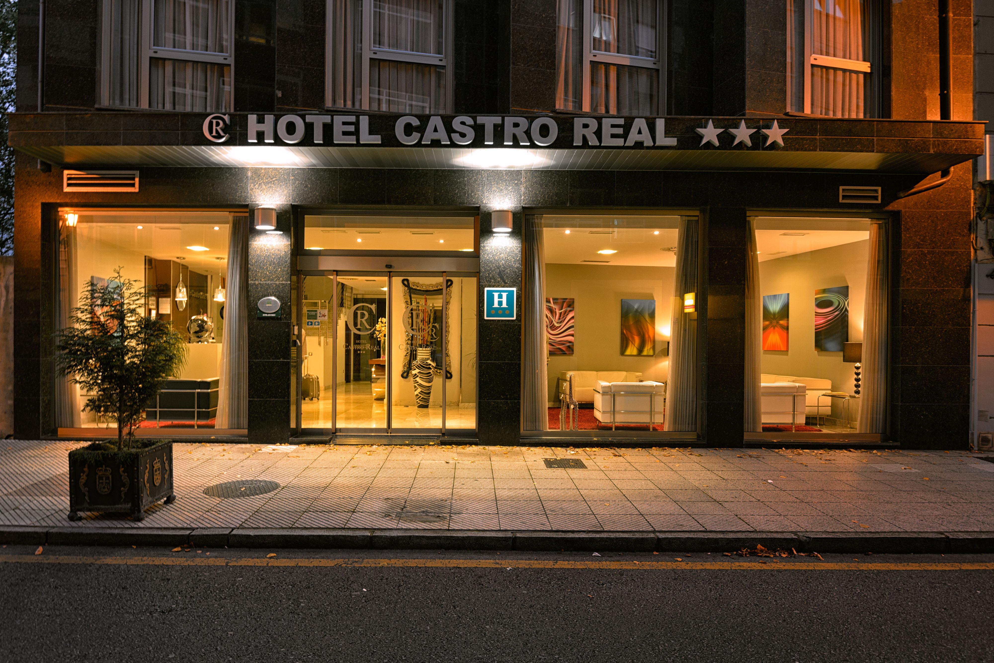 Hotel Castro Real Oviédo Exterior foto