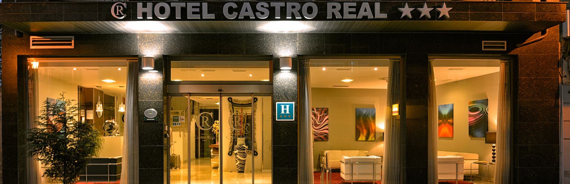 Hotel Castro Real Oviédo Exterior foto